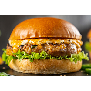 Jalapeno Popper Chicken Burger